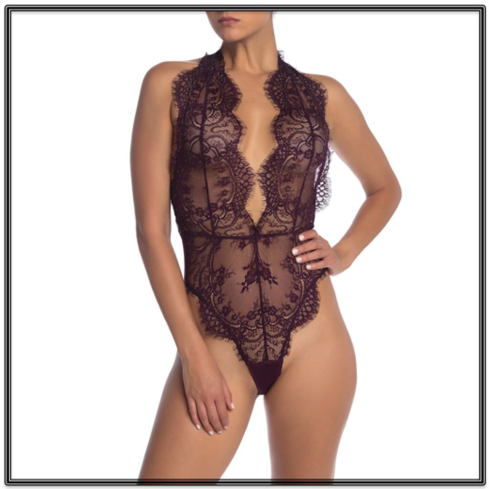 (Lot of 3) Free People SHOWOFF LACE BODYSUIT - NWT